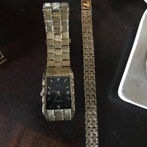 Elgin Watch n bracelet set men’s
